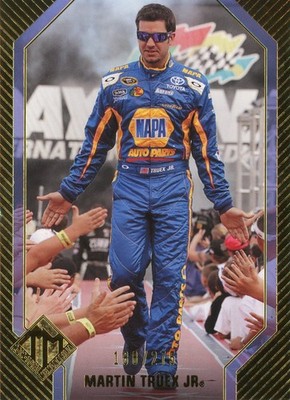 PRESSEAUSWEIS 2012 TOTAL MEMORABILIA MARTIN TRUEX JR #30 188/275 GOLD PARALLEL CARD