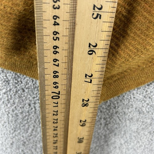 Hammond & Co Vest Large Lambswool Mustard Waistcoat Sleeveless Cardigan Wool - Bild 3 von 9