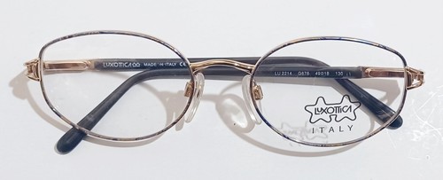 Originale LUXOTTICA LU 2214 G676 Eyeglasses multicolor New Metal 49-18-130 - Picture 12 of 13