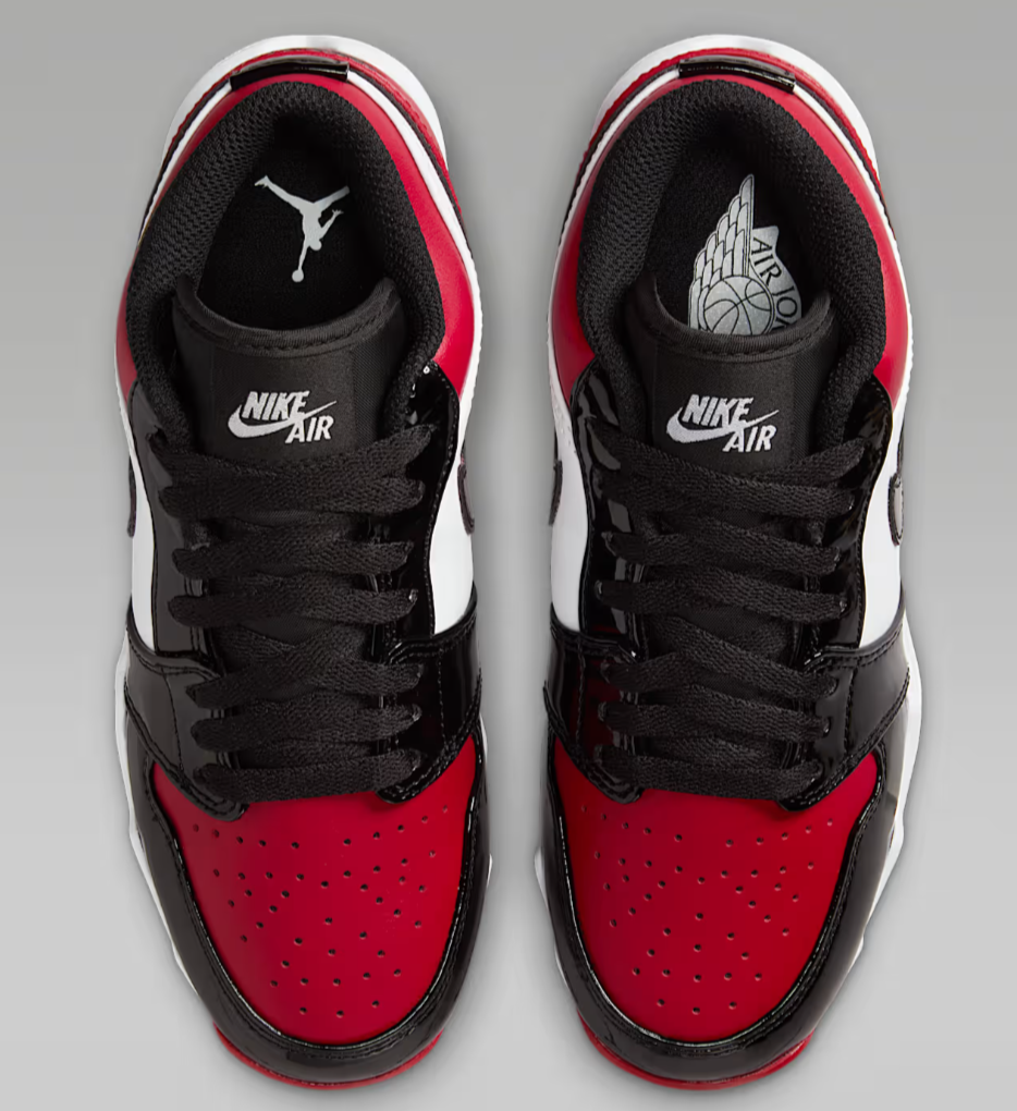 Air Jordan 1 Low レッド 10サイズ Jordan 1 Low Cleats Red White Black Little/Big Kids' (GS) | Size