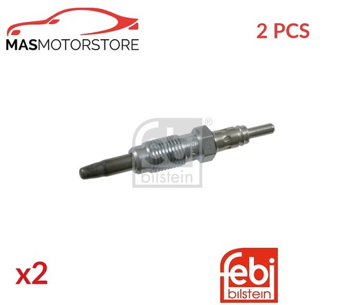 ENGINE GLOW PLUGS FEBI BILSTEIN 21957 2PCS A FOR ALFA ROMEO 155 2.5L 92KW