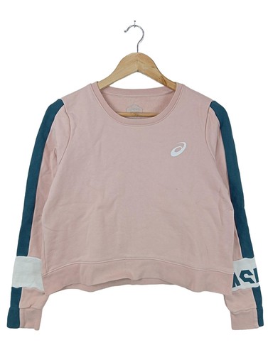 ASICS Suéter Mujeres Sudadera Talla EU 38 rosa-azul look casual