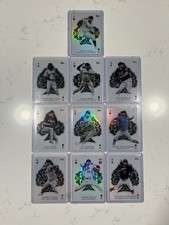 Topps MLB Ace Design Trading Card Lot - 10 Cards, Urias, Scherzer, Martinez