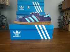 Adidas Originals Hamburg Tech Purple Aqua 9 UK BNIBWT FV1204