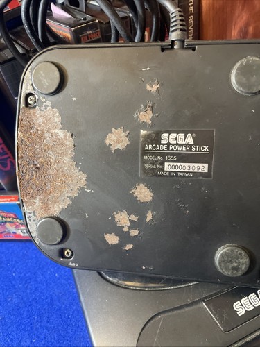 SEGA GENESIS WITH 11X GAMES SONIC ARCADE POWER STICK TESTED **SEE DESCRIPTION** - Picture 3 of 22