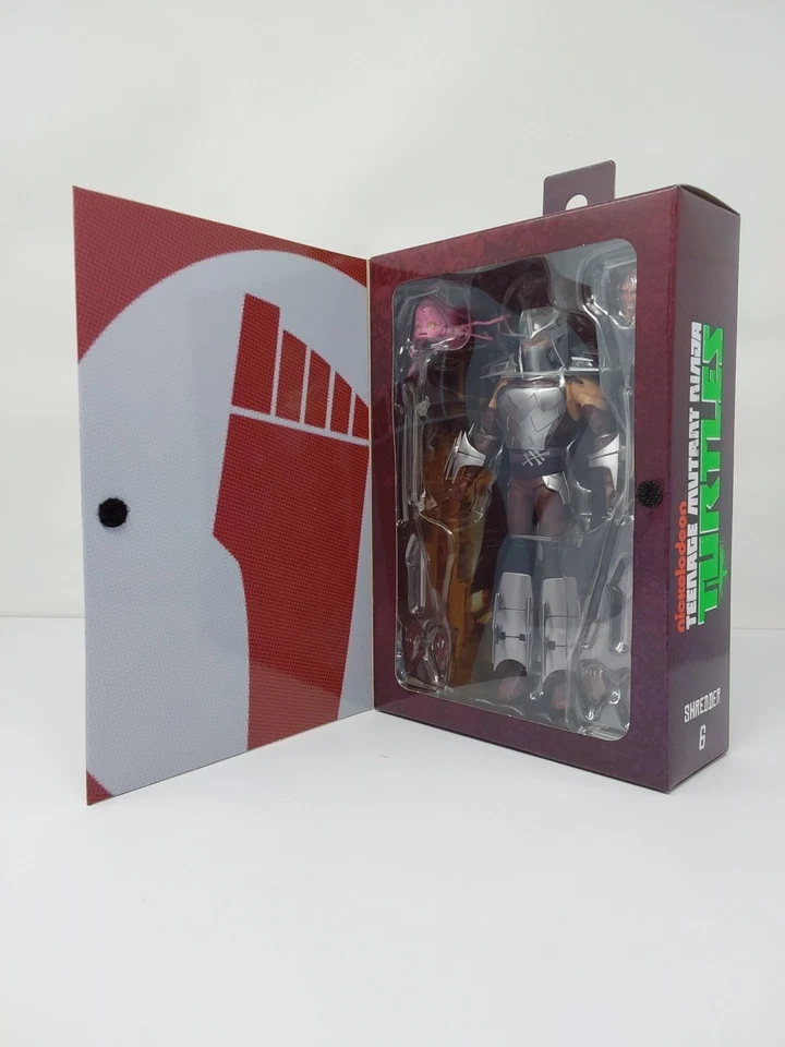 Trituradora 2012 NECA TMNT Tortugas Ninja Nickelodeon Dibujos Animados Oroku Foto 2 de 4