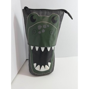 Dinosaur Dino Chomp Thirty One HIDE & PEEK Pencil Snack Travel School Pouch Bag