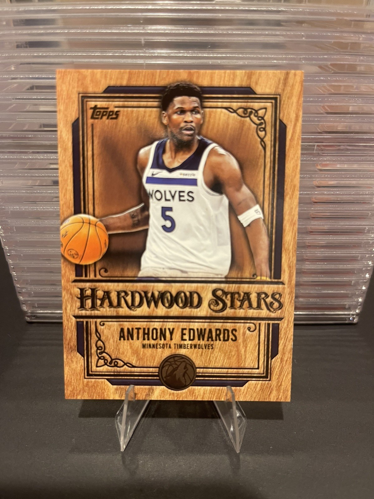 Anthony Edwards 2025-26 Topps Flagship Hardwood Stars SSP #HS-3 Case Hit 🔥