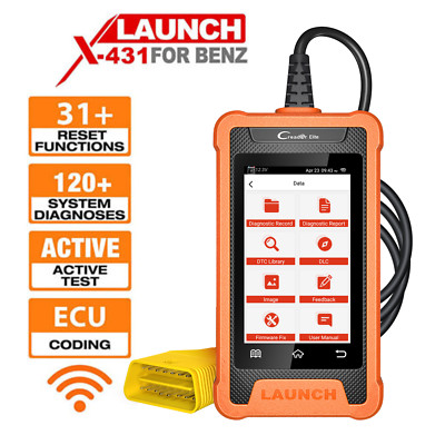 LAUNCH Creader Elite OBD2 Diagnosegerät Auto Auslesegerät Kfz-Diagnose Für BENZ