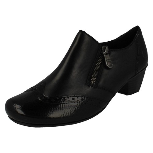 Zapatos pantalón de tacón inteligente de cuero Rieker '41757' para dama - Imagen 2 de 21