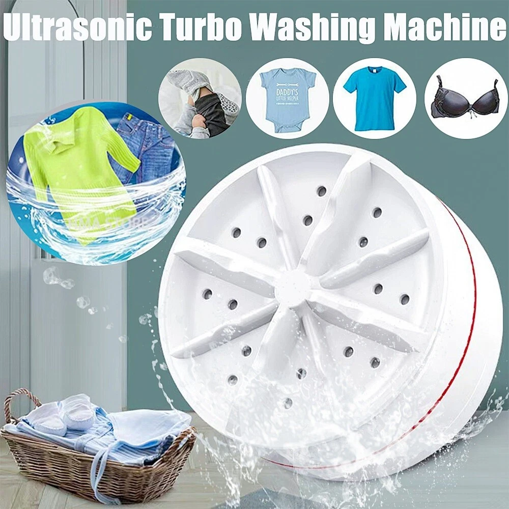 Ultrasonic turbine wash outlet