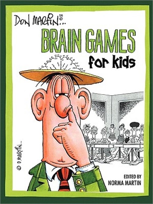 Don Martin Brain Games for Kids (Paperback or Softback)