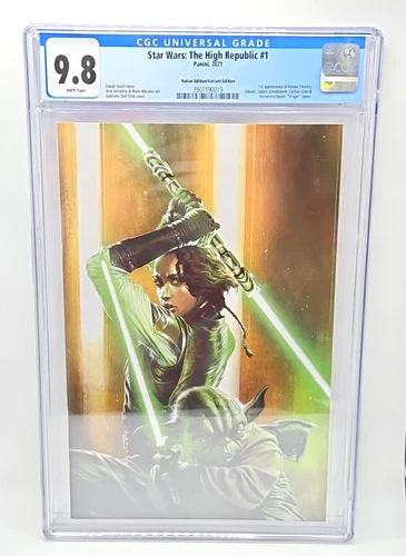 Star Wars High Republic #1 2021 Panini Comics CGC 9.8 Variant Italian Dell Otto