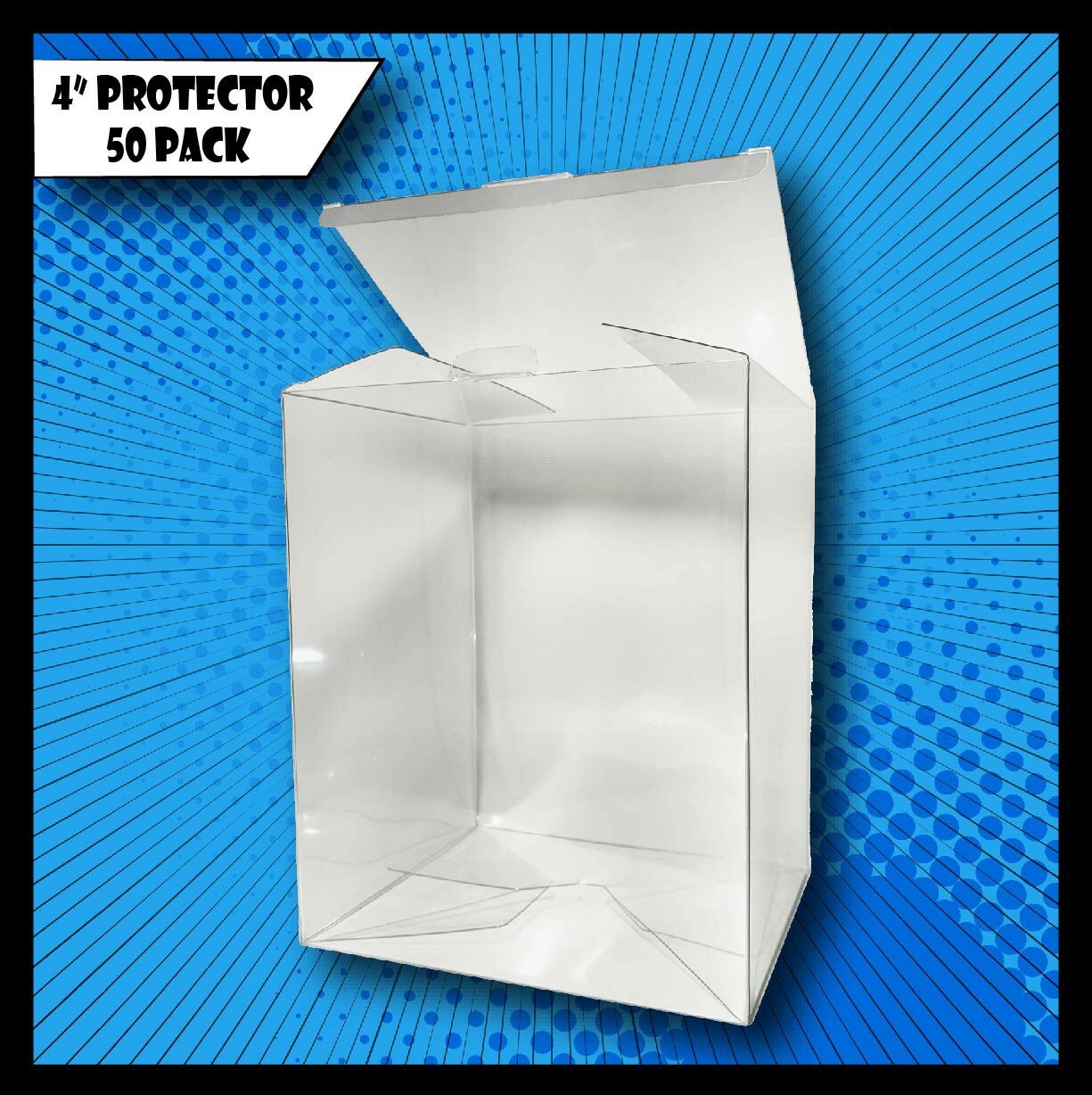 Funko Pop Protector 50 Pack ( NEW Anti Scratch Film )