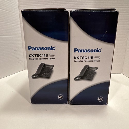 Panasonic KX-TSC11B Integrated 50 Station Caller ID Call Waiting Telephone Qty 2 - Picture 7 of 10