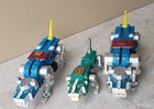 Vintage Wep Ljn Lions Voltron Lion Force Action Figures
