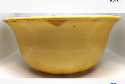Pier One Brand, Gold, Wheat  Color Large Toscana Italy Earthenware Bowl - Picture 8 of 10