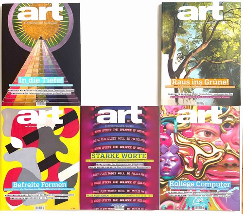 ART Kunstmagazin 11 x Ausgabe JAN und MAR - DEZ 2023 - 11 Hefte (FEB fehlt) - Bild 2 von 3