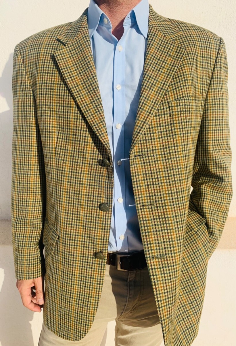 NEAT HOUSE ORDER品 WIDE VINTAGE DORMEIUL DORMEUIL blazer WOOL 100