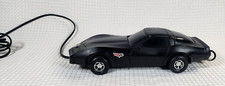vintage 1970's Black Corvette Push Botton Telemania Telephone