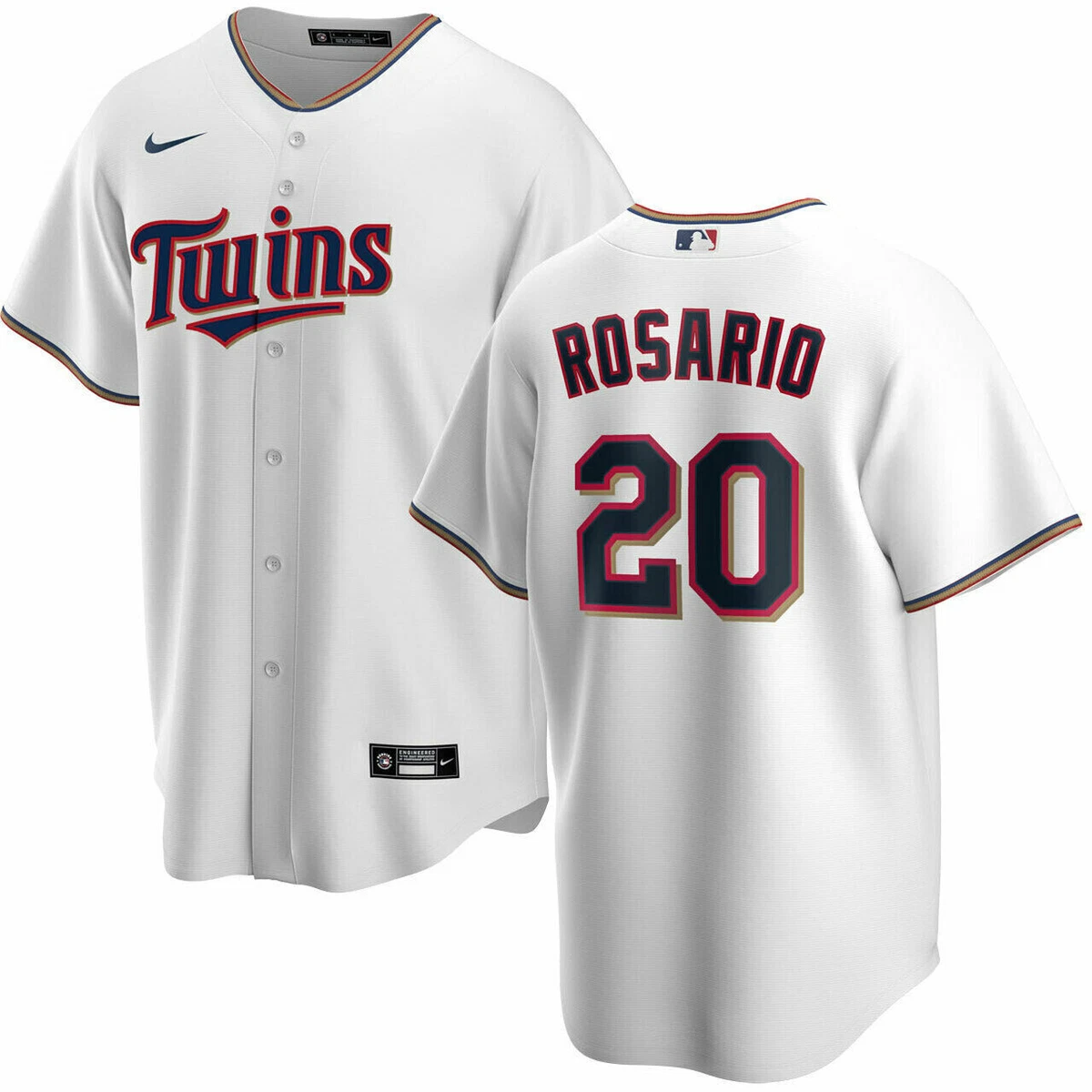 Nike MLB Minnesota Twins 2021 #20 Eddie Rosario Player Jersey $135