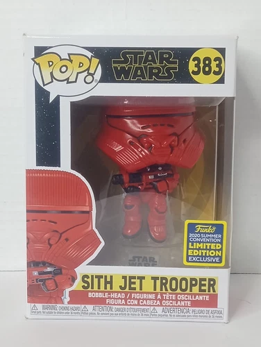 Funko Pop Star Wars  SITH JET TROOPER #383 Summer 2020 limited edition Exclusive