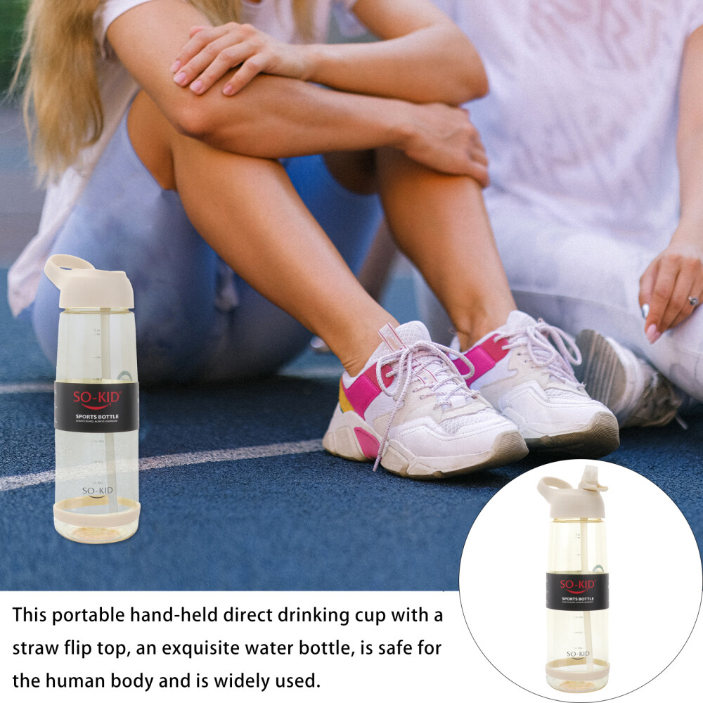 Water Cup with Straw Silica Gel Pregnant Woman Spill Proof Bottle eBay