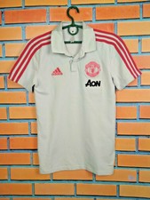 Manchester United Jersey L Polo Shirt adidas Football Soccer DP6828 Ig93  for sale online | eBay