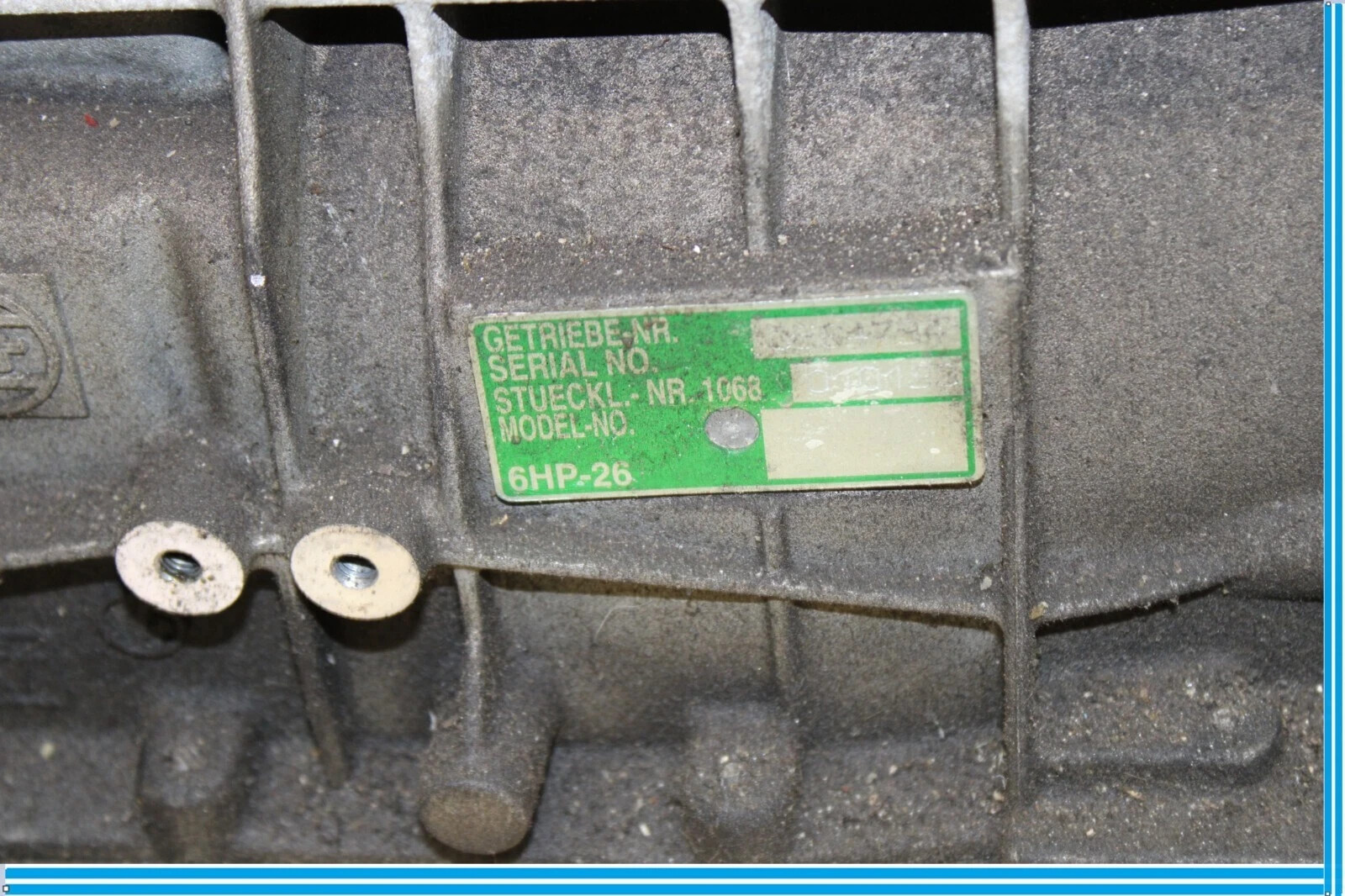 04-11 Maserati Quattroporte M139 4.2L 6HP26 45HP Automatic Transmission OEM