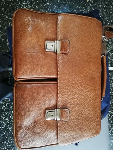 Borsa da lavoro uomo dottore avvocato pelle martellata | eBay