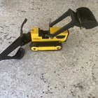 Vintage Metal Tonka T-6 Track Front End Loader / Backhoe Bulldozer #810659 USA