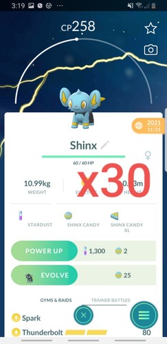 Trade RARE POKEMON Bundle, Bulk, x10, x20, x30 Pokemon trade go - Chance Lucky - Picture 49 of 72