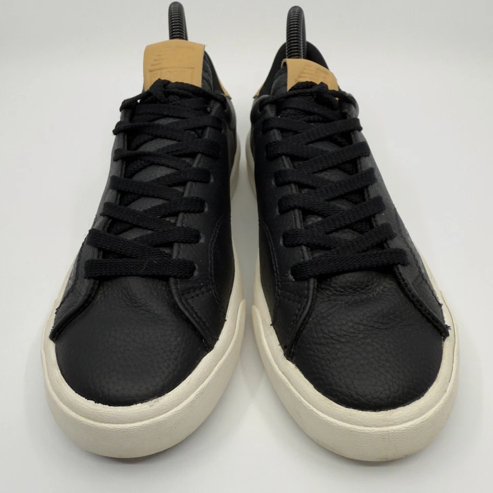 Zapatillas New Balance 210 Pro Court Mujer 6.5 6 1/2 D Anchas Cuero Negro Blanco Foto 3 de 4