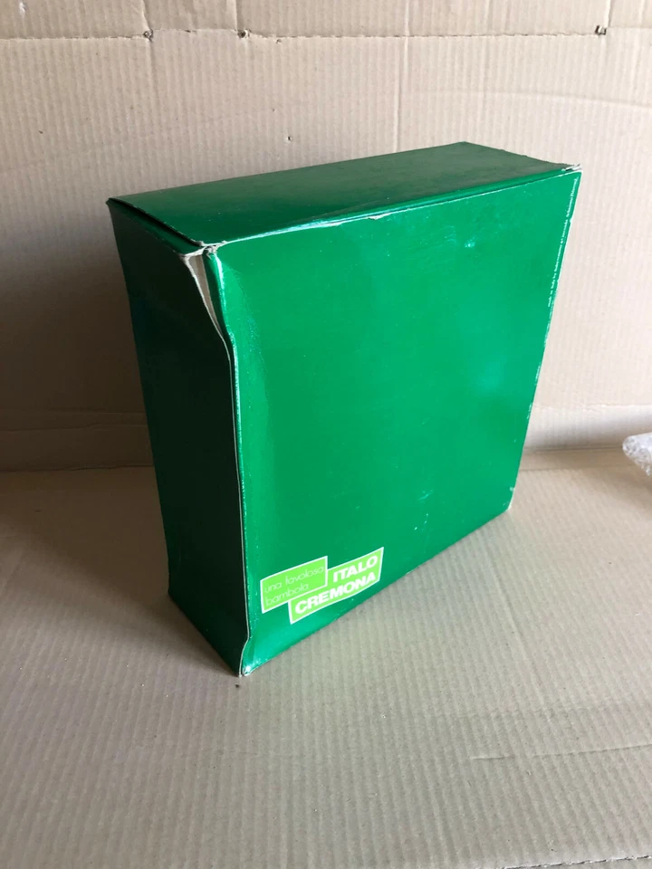 ITALOCREMONA Poupée Marietta Avec Auto Antique Bois Ann 70 VINTAGE - Photo 3/4