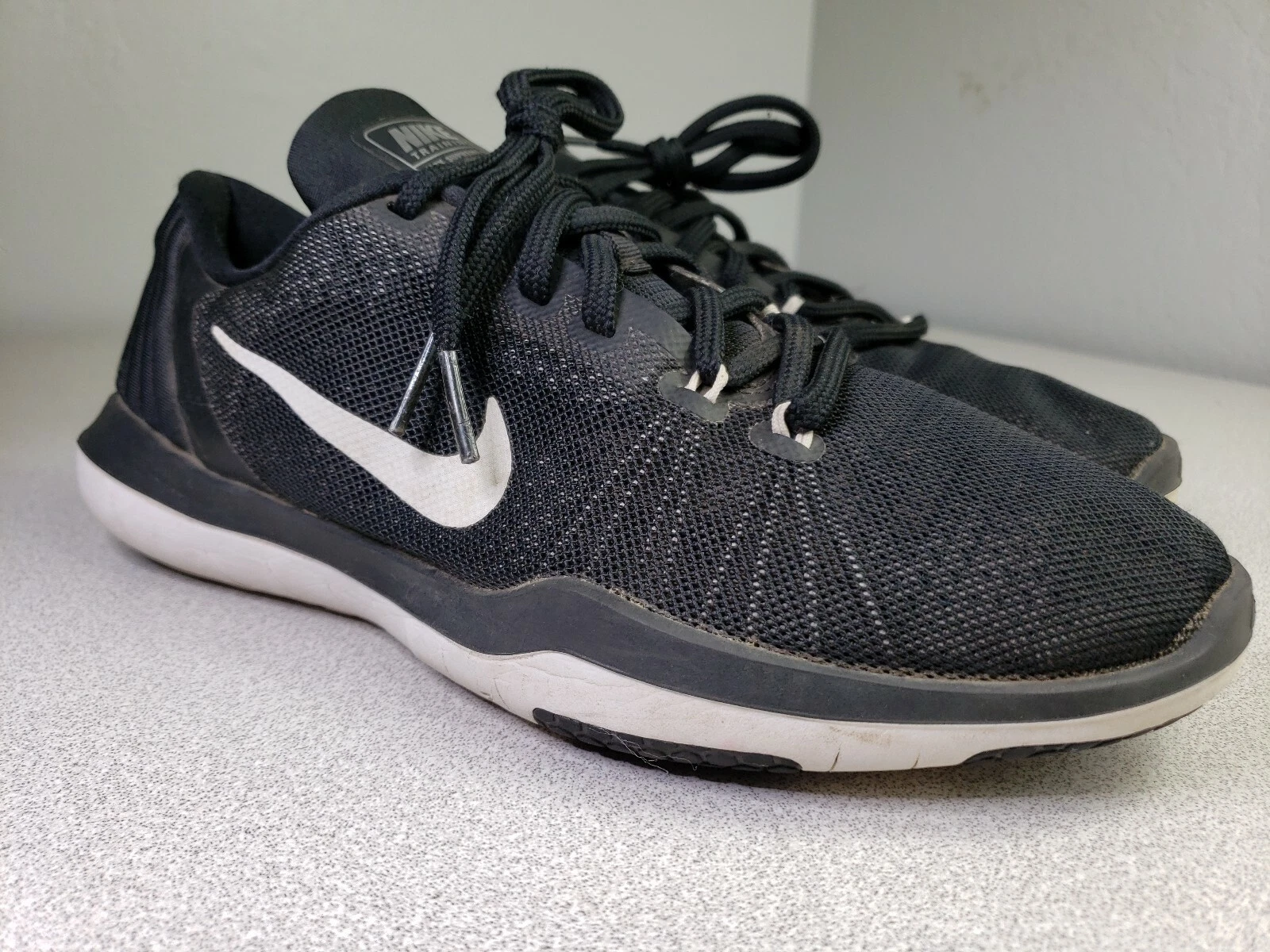 Chaussures de course femme NIKE « FLEX SUPREME TR 5 » NOIRES 852467 001 pointure 8 