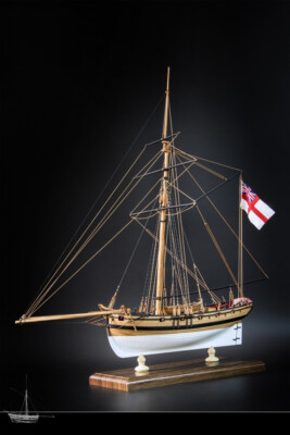 HMS Lady Nelson/ Tula 1830 Scale 1:64 530mm 20.8'' Wood Ship Model Kit DIY