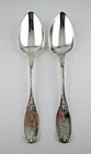 Southern Gregg Hayden & Co. Coin Silver Table Spoons Charleston S C 1850 # 2