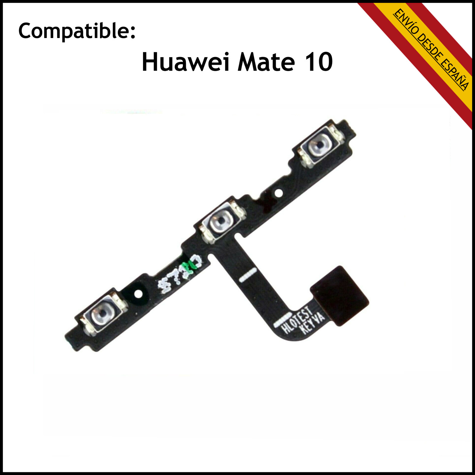 BOTON DE ENCENDIDO Y VOLUMEN PARA HUAWEI MATE 10 ON OFF FLEX CABLE ASCEND POWER