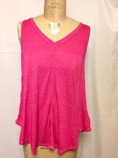 Calvin Klein Performance Icy Wash Active Tank Top CME Pink PF6T3412 NWT
