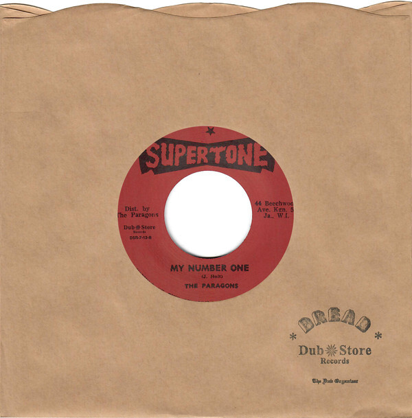 ジャマイカ7” The Paragons My Number One / Memories By The Score none Supertone /00050 The Paragons - Memories By The Score / My Number One (7