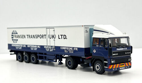 DAF 2800 4x2 classic reefer trailer "Fransen Transport UK" WSI truck models