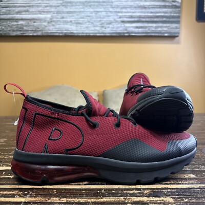NIKE Air Max Flair 50 Team Red Black Size 10 AA3824-600 New Without Box