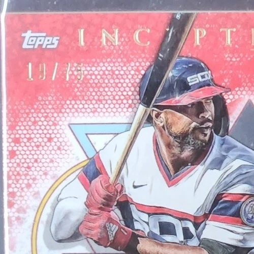 Eloy Jimenez 2022 Topps Inception #53  RED /75  White Sox - Image 3 of 3