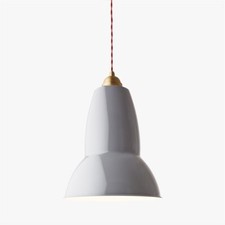 Ceiling Pendant Large Dove Grey with Brass Anglepoise Original 1227 RRP £209