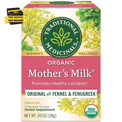 Tea, Organic Mother'S Milk, Promotes Healthy Lactation, Breastfeeding Support, I