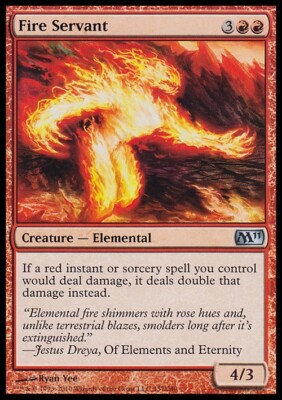 Fire Servant ~ Magic 2011 [ EX ] [ Magic MTG ]