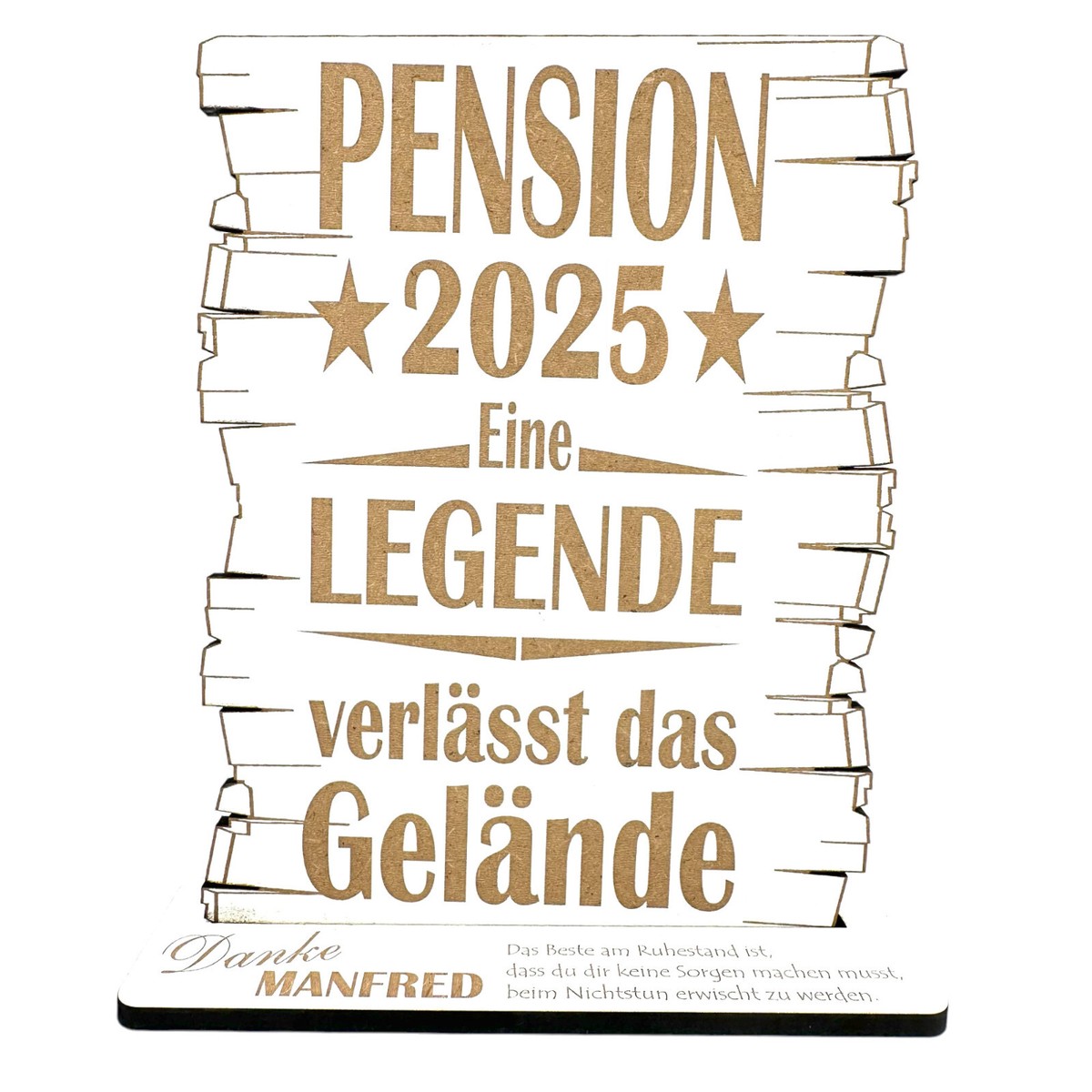IC&G Ruhestandskarte 2025 – Glückwunsch Mit Champagner & Konfetti, Umweltfreundlich (155x228 Mm)