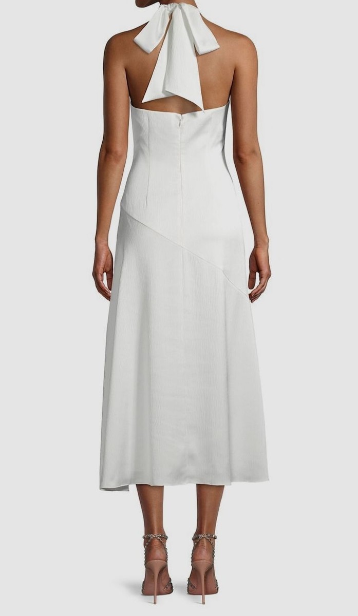 aidan by aidan mattox halter midi dress Aidan Mattox | Dresses | Aidan Mattox Halter Neck Midi White Dress
