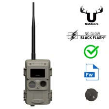 Cuddeback CuddeLink Wireless LowGlow Black Flash LED Camera LL-3A