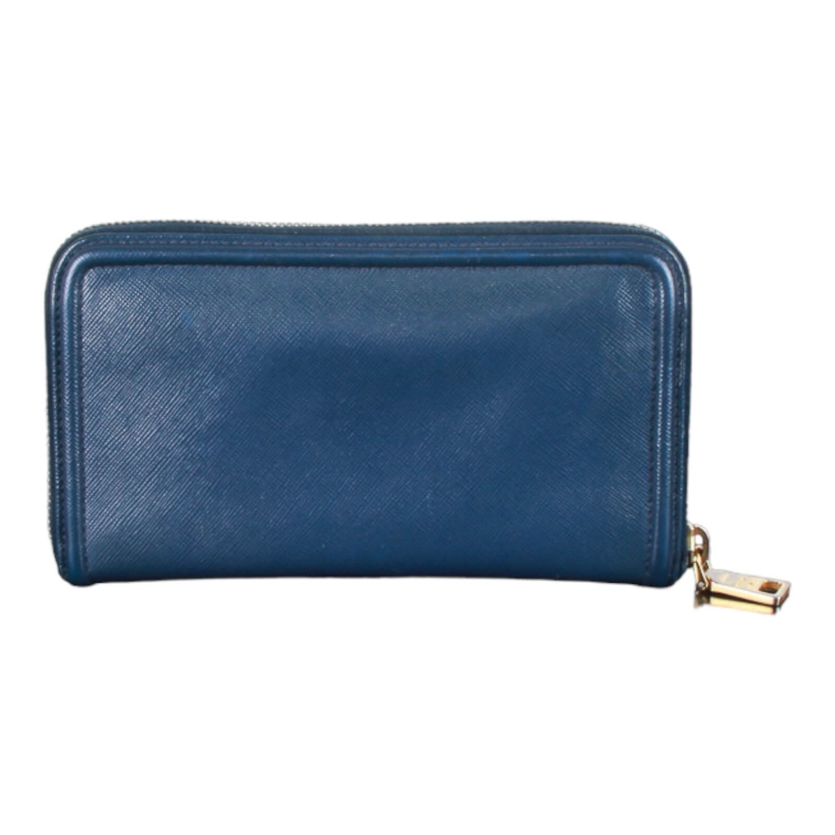Prada★素敵！Cobalto Blue Saffiano Leather Zip Around Wallet NWT Authentic Prada Mens Zip Around Wallet in Cobalto Blue